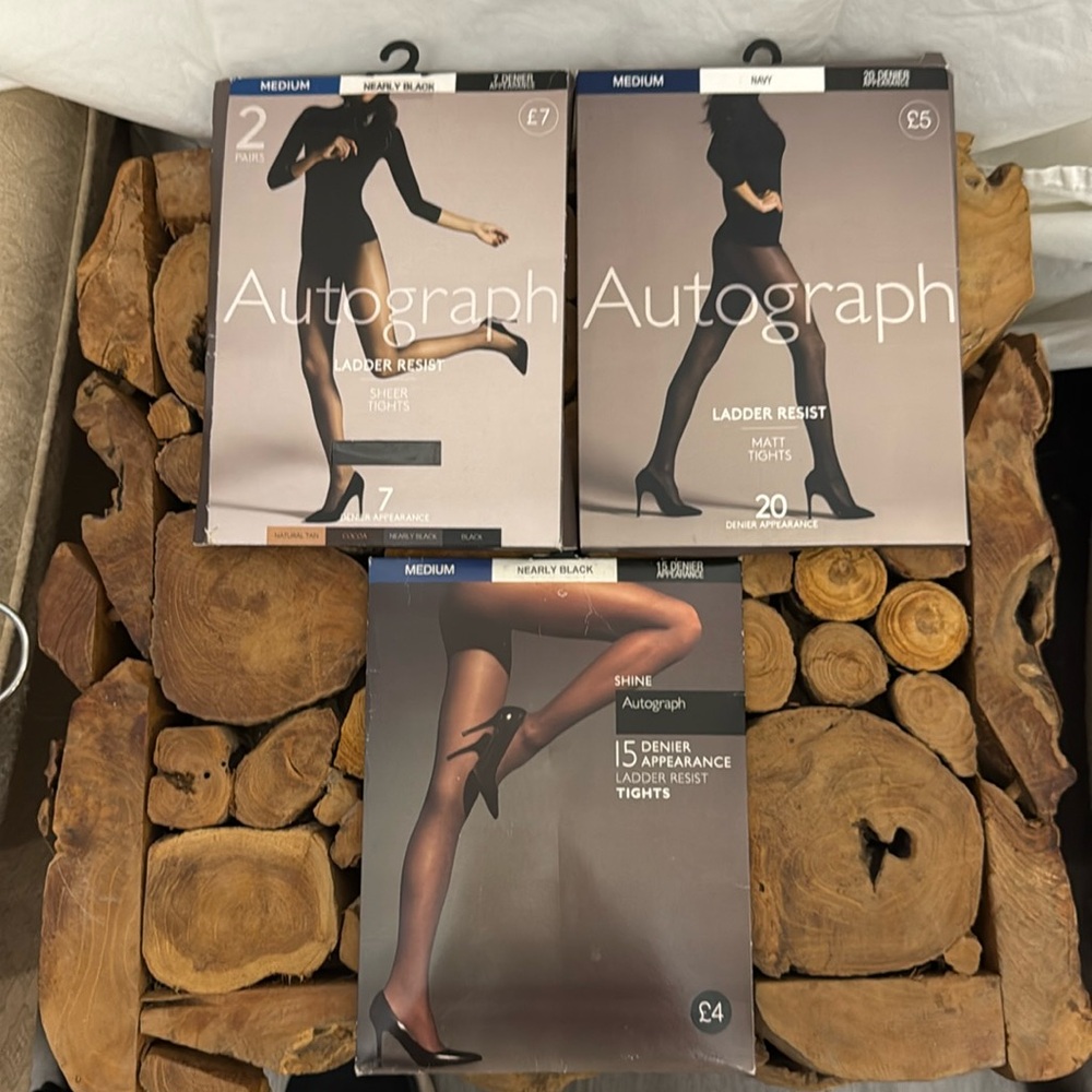 Autograph panty hose- 4 pair!